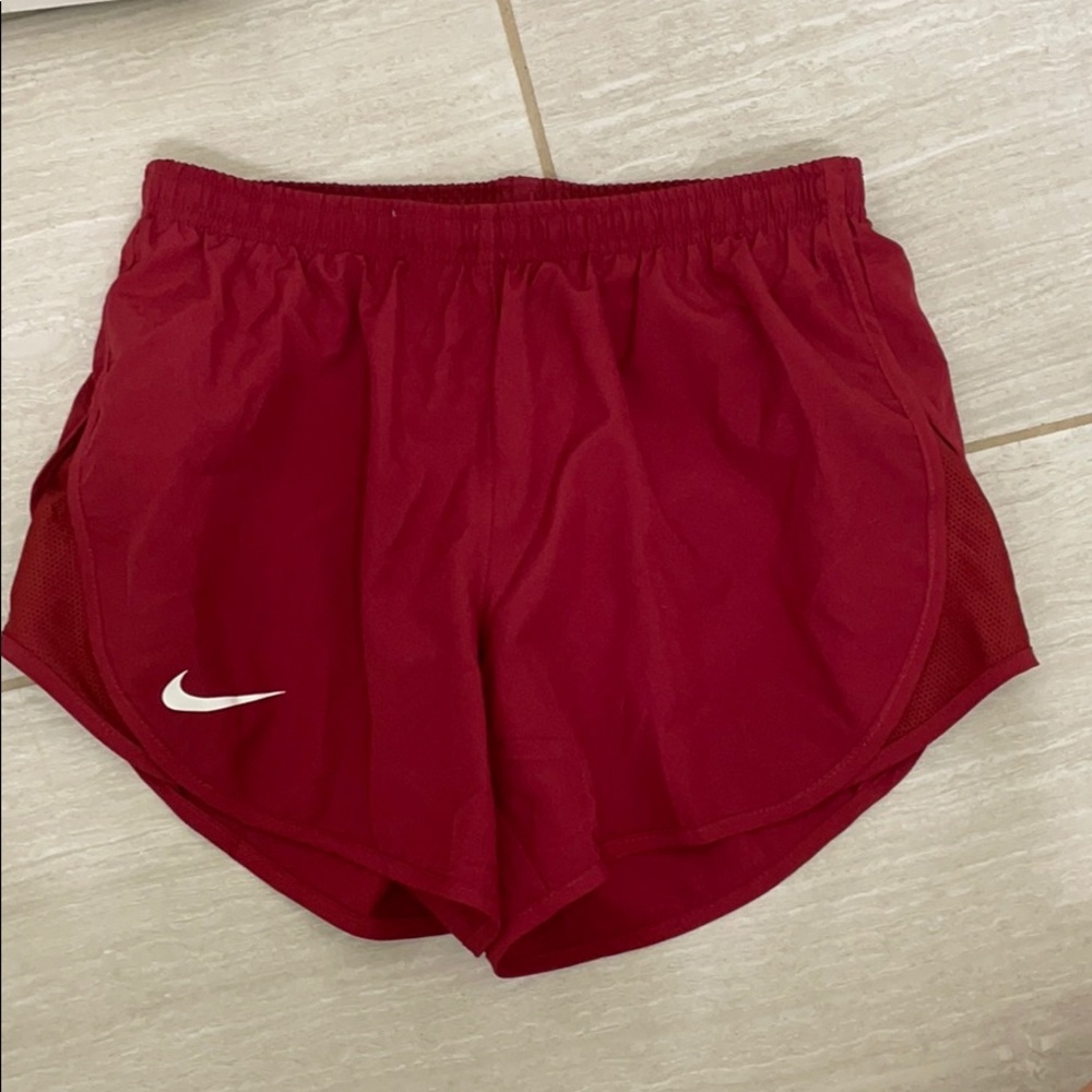 Brand new red nike shorts